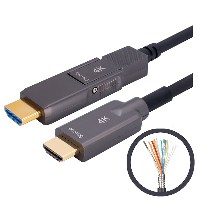 Armored HDMI 4K A-D Active Optical Cable